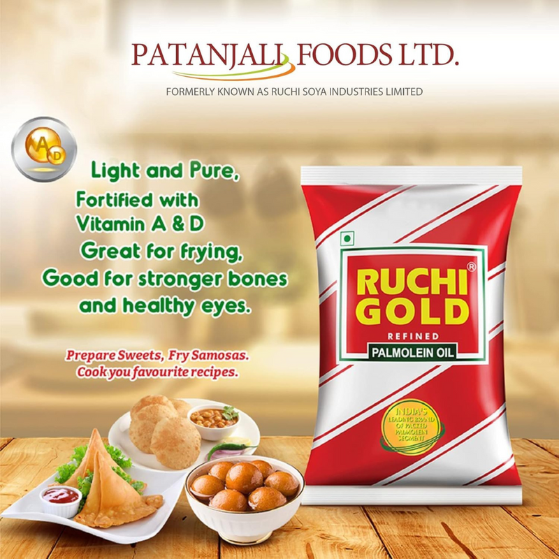 Ruchi Gold Refined Palmolein Oil - 850g