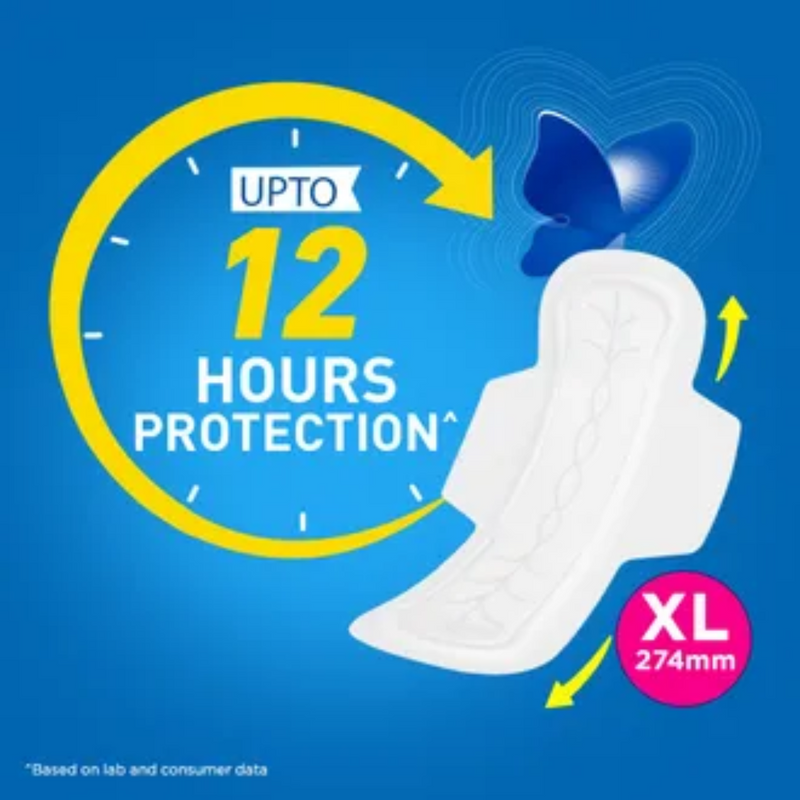 Stayfree Secure Cottony Extra Large - 6N