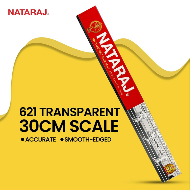 Nataraj Long Scale(30cm) - 1N