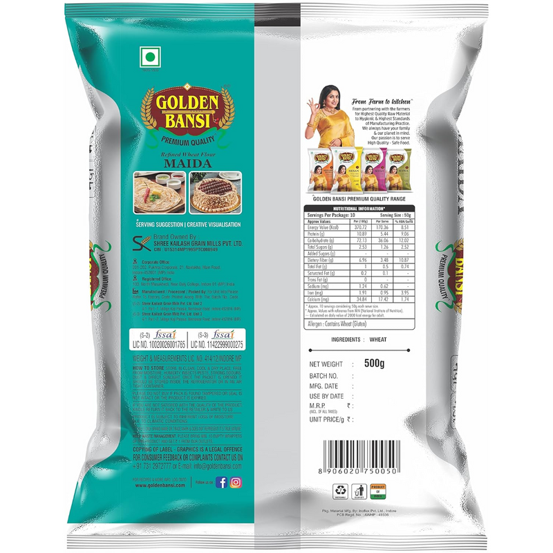 Golden Bansi Maida - 500g