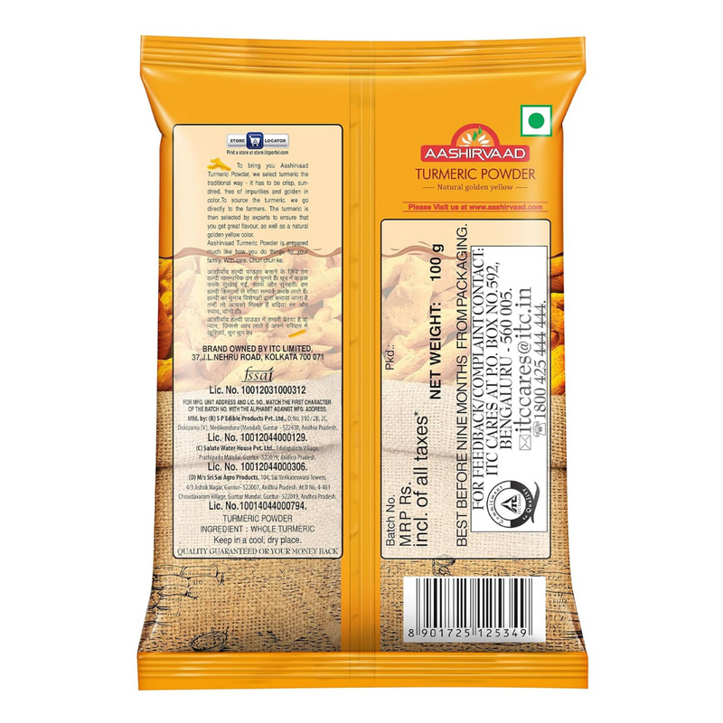Aashirvaad Turmeric Powder - 100g