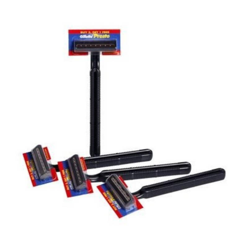 Gillette Presto Razor - 1Pc (Buy 3 get1)