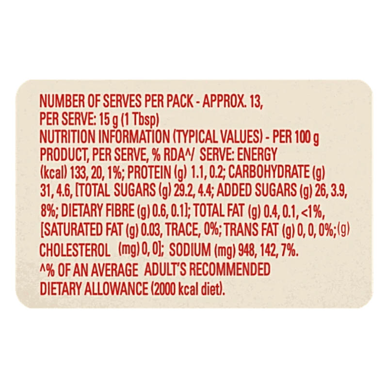 Kissan Tomato Ketchup Packet - 130g