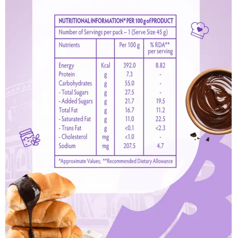 Bauli Choco Moonfils Cake - 50g