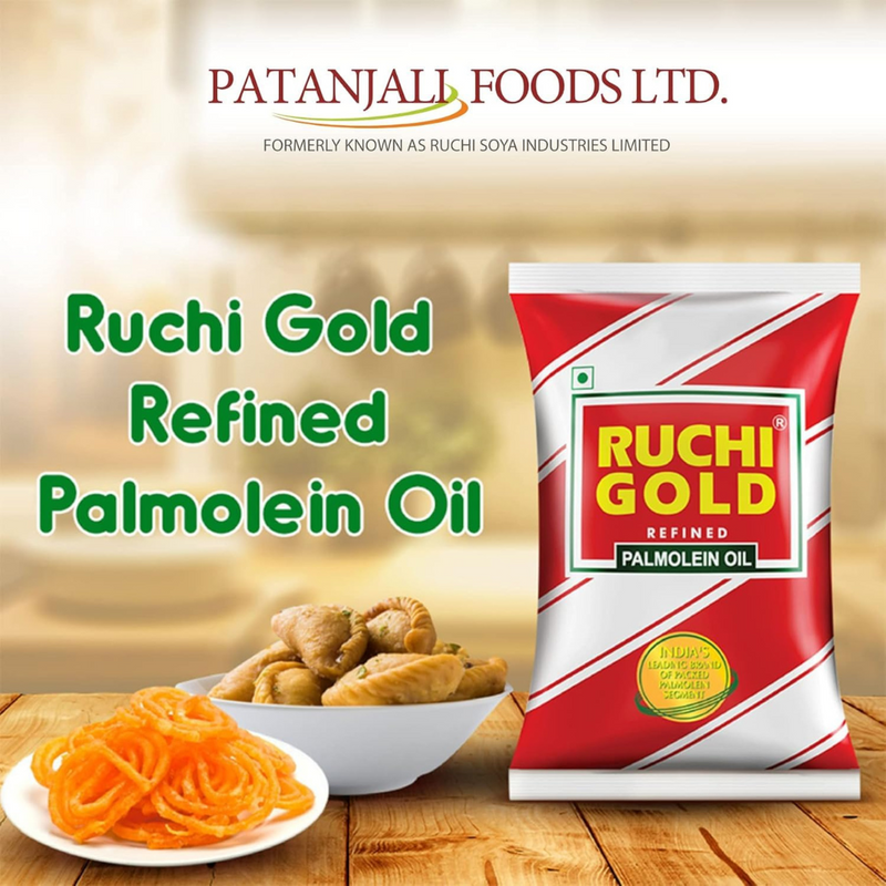 Ruchi Gold Refined Palmolein Oil - 850g