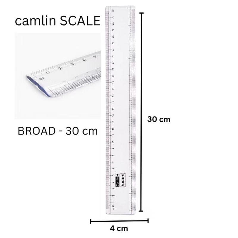 Camlin Scale (30 Cm) - 1N