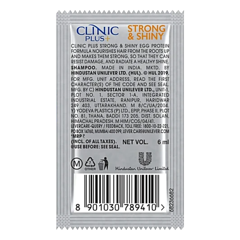 Clinic Plus Egg Protein Shampoo - 6ml