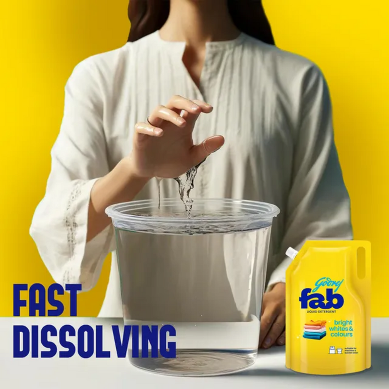 Godrej Fab Liquid Detergent - 825g
