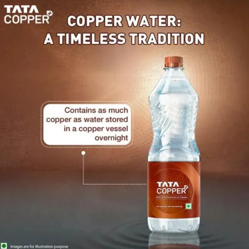 Tata Copper Plus Water - 1L