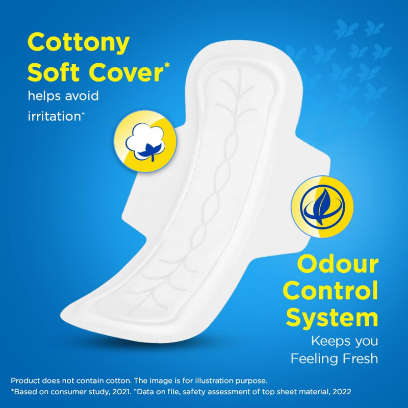 Stayfree Secure Cottony Extra Large - 6N