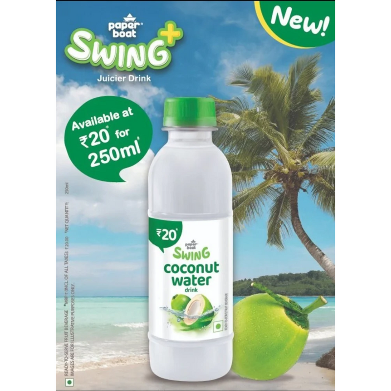 Paper Boat Swing Coconut Water - 250ml