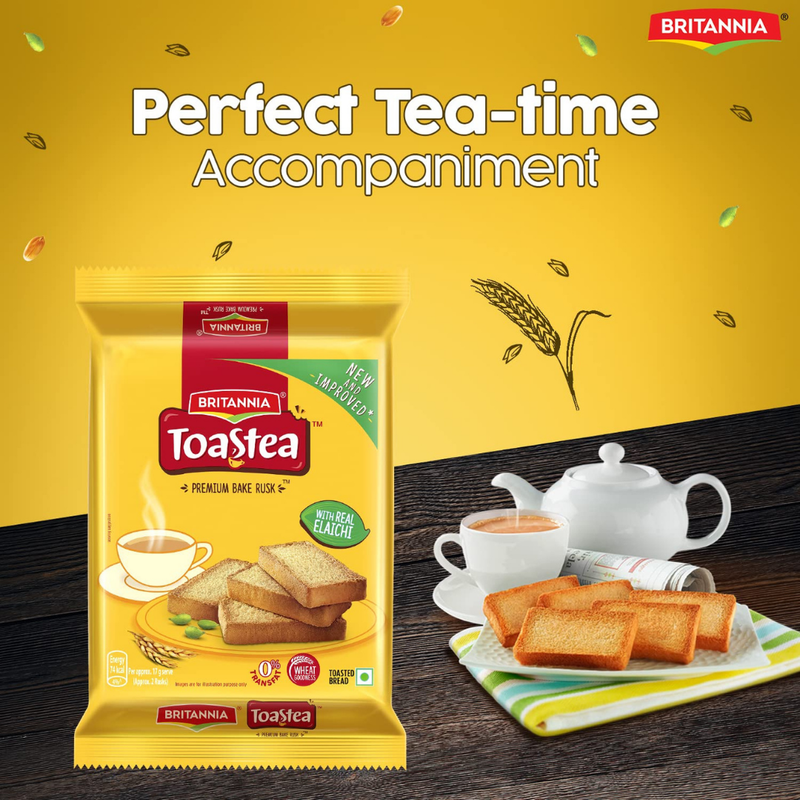 Britannia Toastea Premium Bake Rusk - 200g
