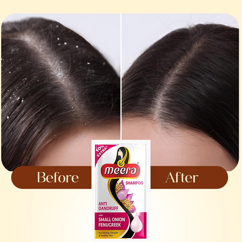Meera White Shampoo Sachet - 6ml