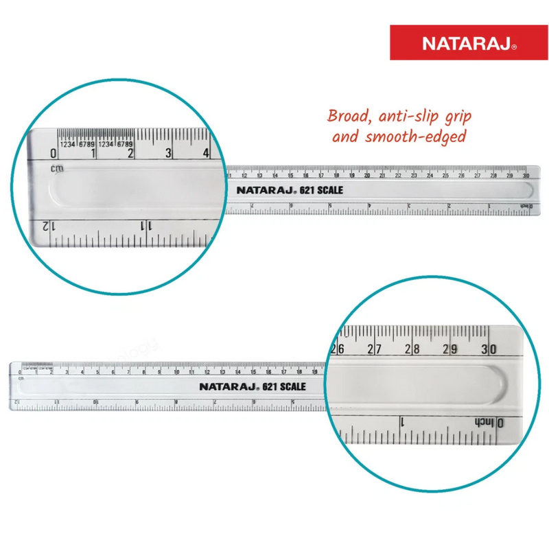 Nataraj Long Scale(30cm) - 1N