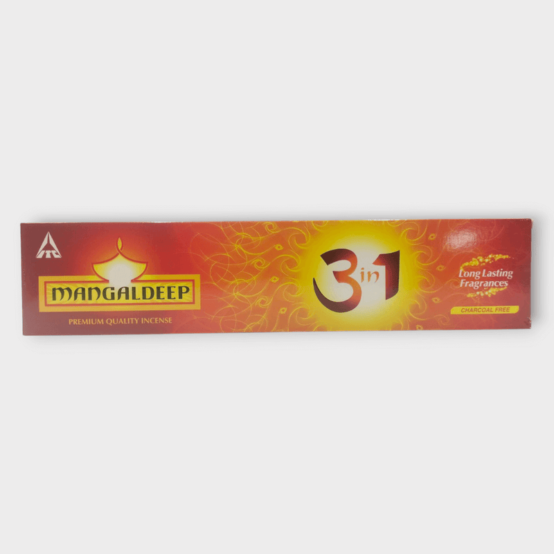 Mangaldeep 3 in 1 Agarbathi - 102g