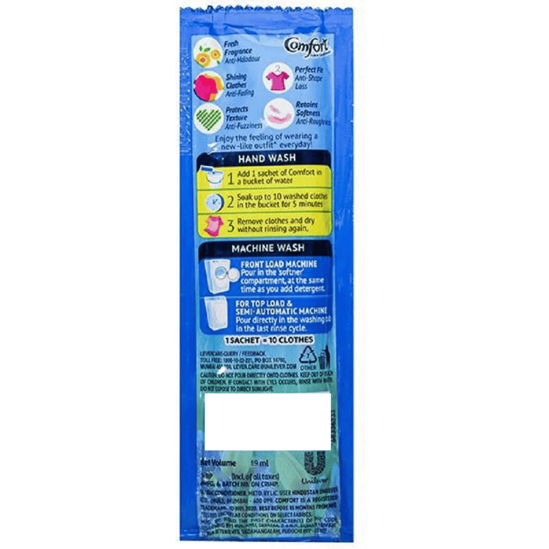 Comfort Fabric Conditioner Morning Fresh - 19ml