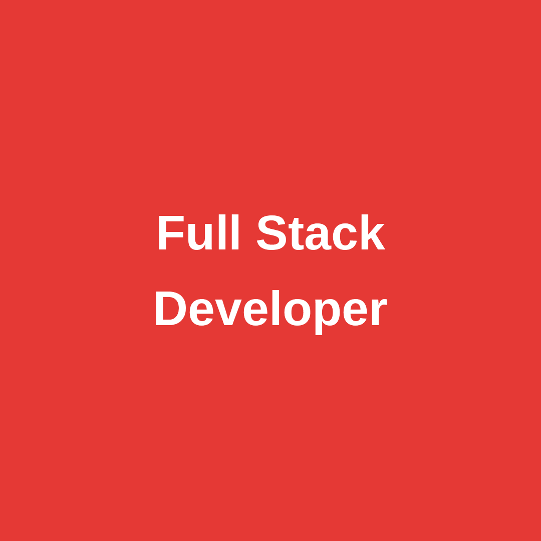Full Stack Developer