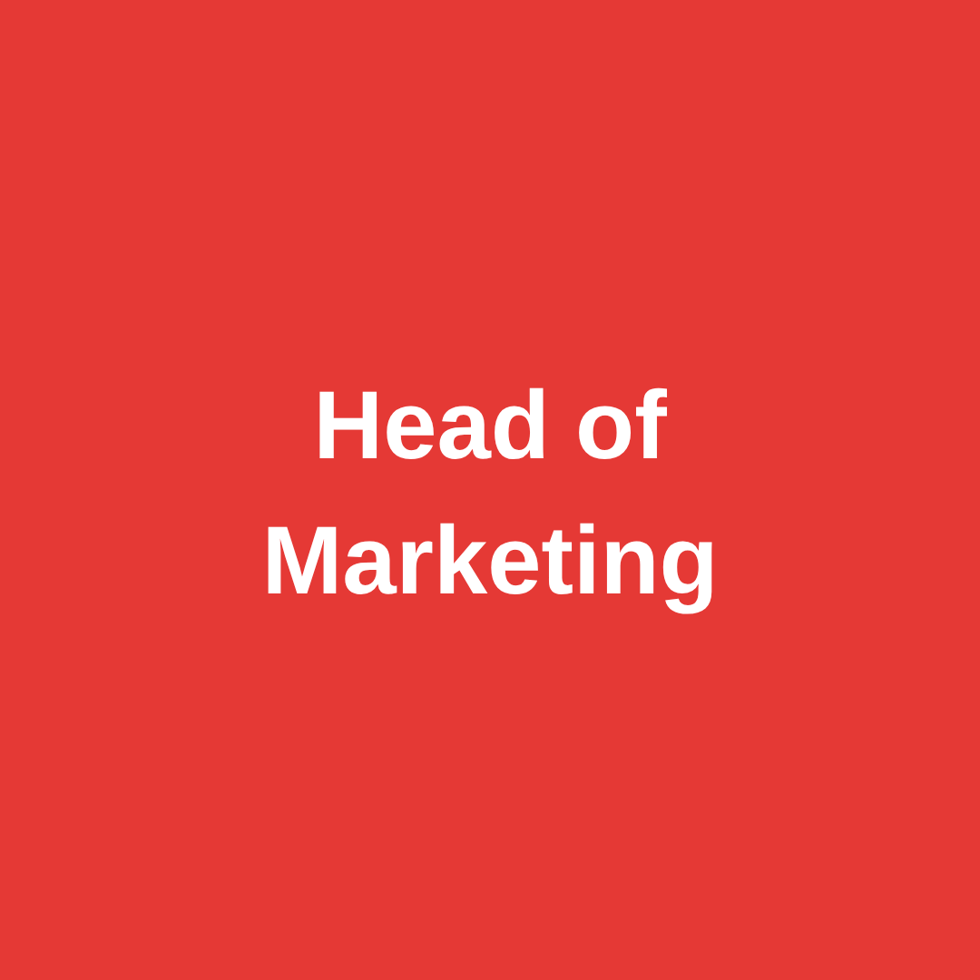 Head of Marketing