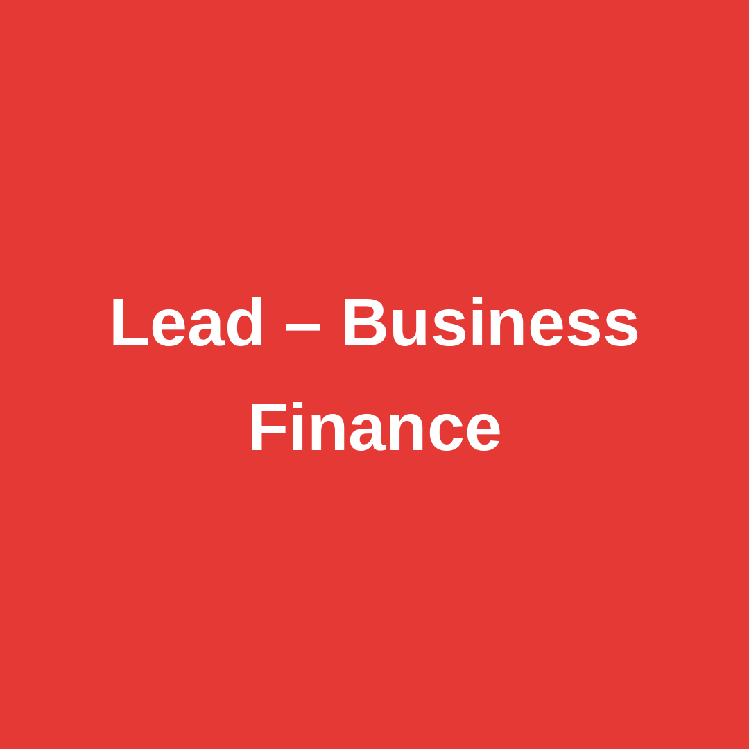 Lead - Business Finance