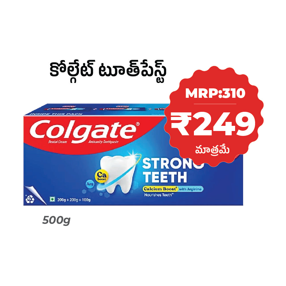 Colgate Strong Teeth - 500g